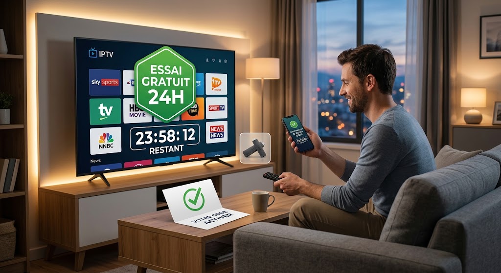iptv 24 heures essai